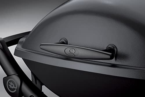 Weber Q 2400 Parrilla Eléctrico - Barbacoa rectangular, aluminio, acero inoxidable, esmaltado, 55 x 39 cm, color gris oscuro