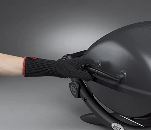 Weber Q 2400 Parrilla Eléctrico - Barbacoa rectangular, aluminio, acero inoxidable, esmaltado, 55 x 39 cm, color gris oscuro