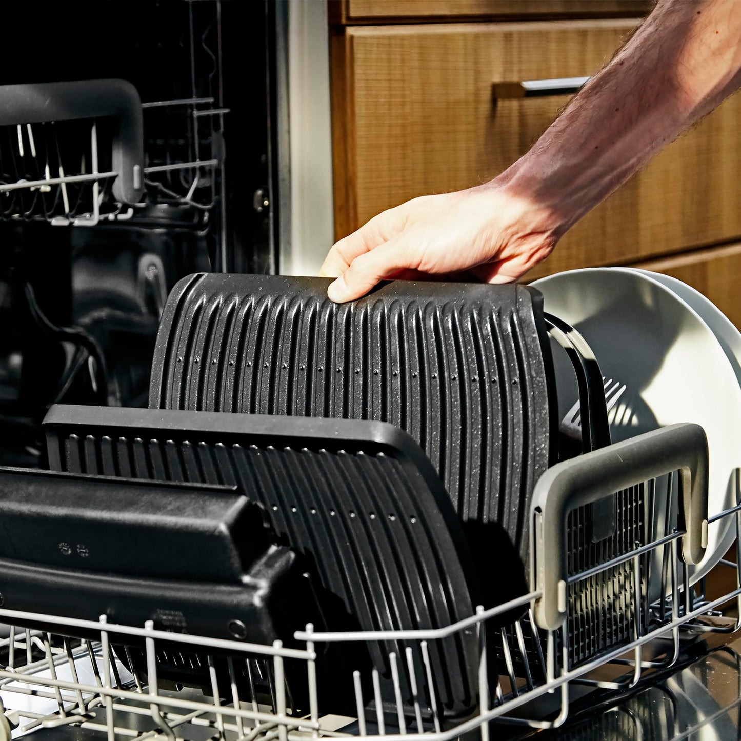 Tefal OptiGrill Elite XL GC760812 | Barbacoa de Contacto Eléctrica, 16 Programas, Pantalla Digital, Placas XL Desmontables, Negro