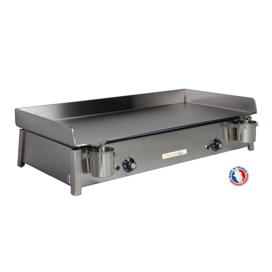 PLANCHAELEC, plancha eléctrica de acero inoxidable ANTHEA E870