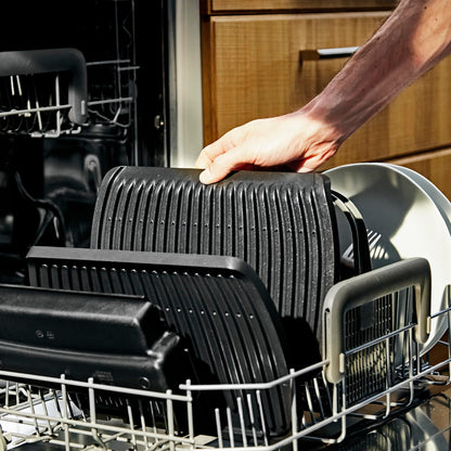 Tefal OptiGrill Elite XL GC760812 | Barbacoa de Contacto Eléctrica, 16 Programas, Pantalla Digital, Placas XL Desmontables, Negro
